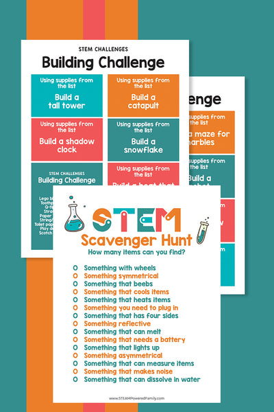STEM Printable Activities Bundle