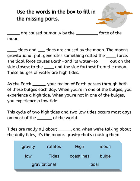 The Moon - Lesson and Activity Pack