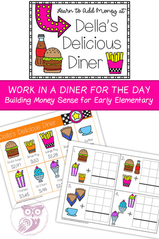 Della's Delicious Diner Money Math Challenge