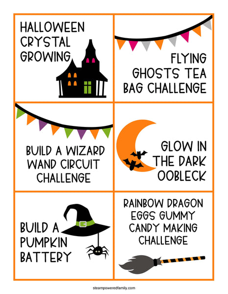 31 Days of Halloween Activities