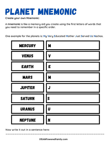 The Solar System - Lesson and Activity Pack for Middle Grade