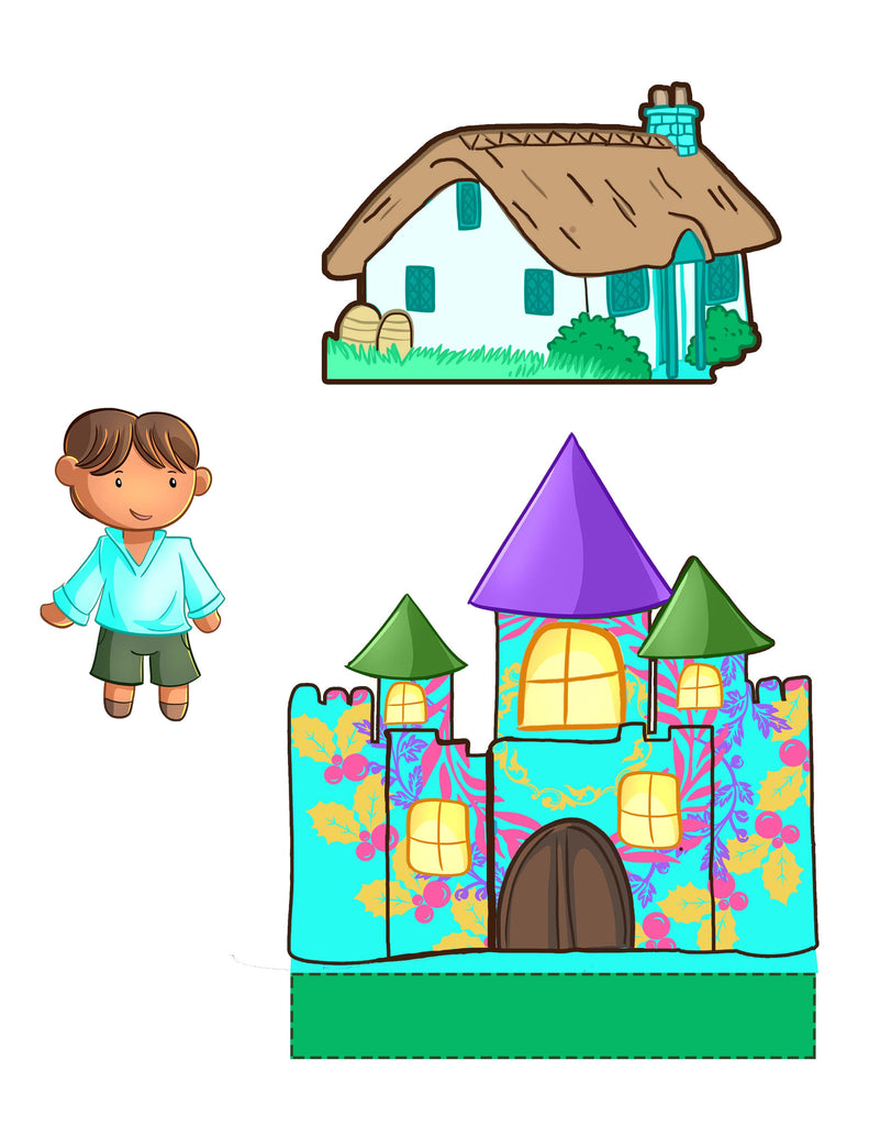 Jack and the Beanstalk Clip Art