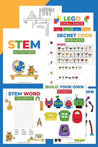 STEM Printable Activities Bundle