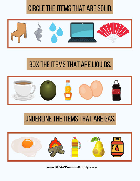 States of Matter Lesson Pack