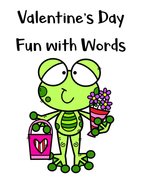Valentine's Day Fun With Words Activity Printable